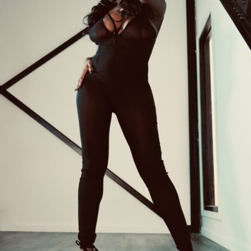 Sheer One Piece Romper